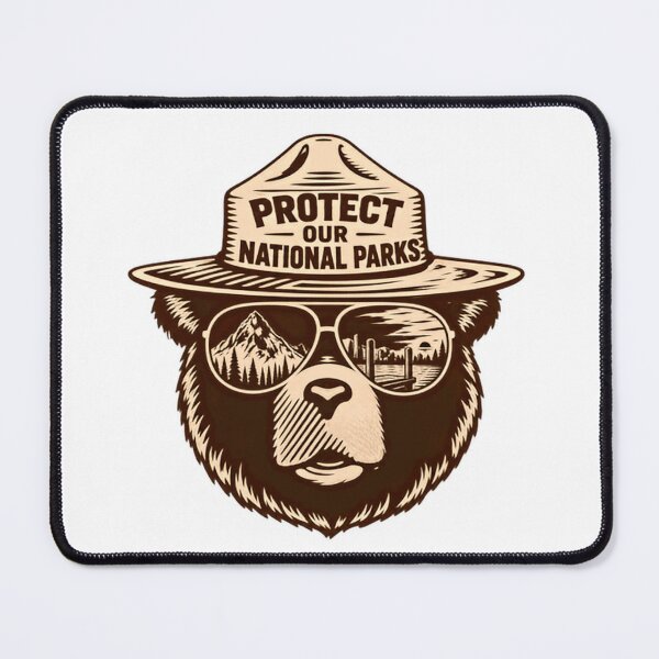 Item preview, Protect Our National Parks Nature Enthusiast Outdoor Adventure designed and sold by HumansStuck12.