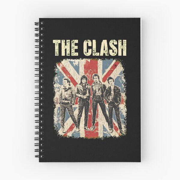 Item preview, The Clash Union Jack Distressed Retro Band  designed and sold by Paeberger.