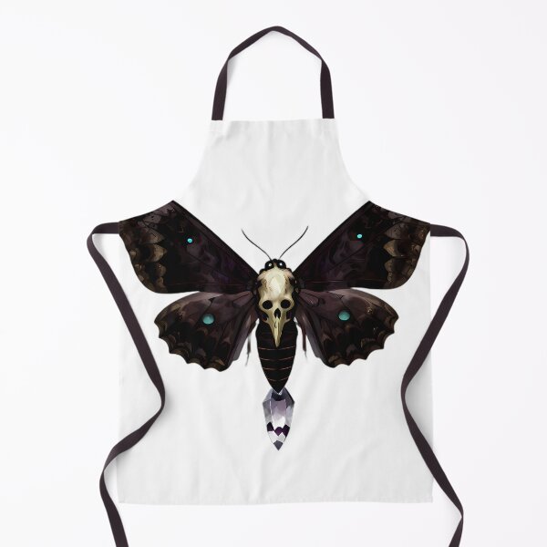 Item preview, Gothic Deaths Head Hawkmoth Quartz Geode designed and sold by IllumeInk.