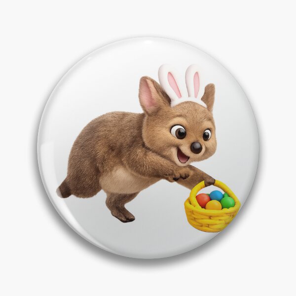 Item preview, Wombat Easter Bunny designed and sold by Sillytoe.