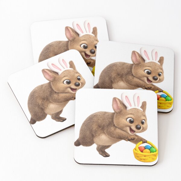 Item preview, Wombat Easter Bunny designed and sold by Sillytoe.