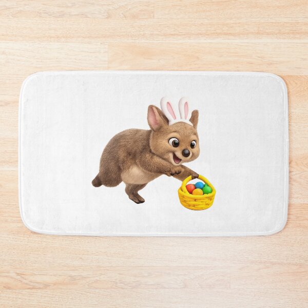 Item preview, Wombat Easter Bunny designed and sold by Sillytoe.
