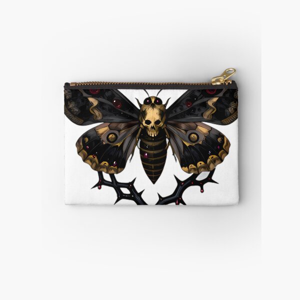 Item preview, Gothic Deaths Head Hawkmoth Blackthorn Briar designed and sold by IllumeInk.