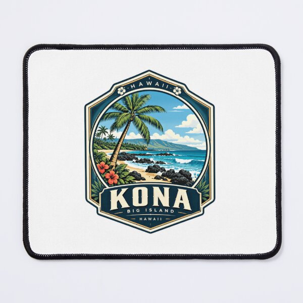 Item preview, Hawaii Kona Big Island Hawaii Vacation Travel Souvenir designed and sold by Simsimah26Parks.