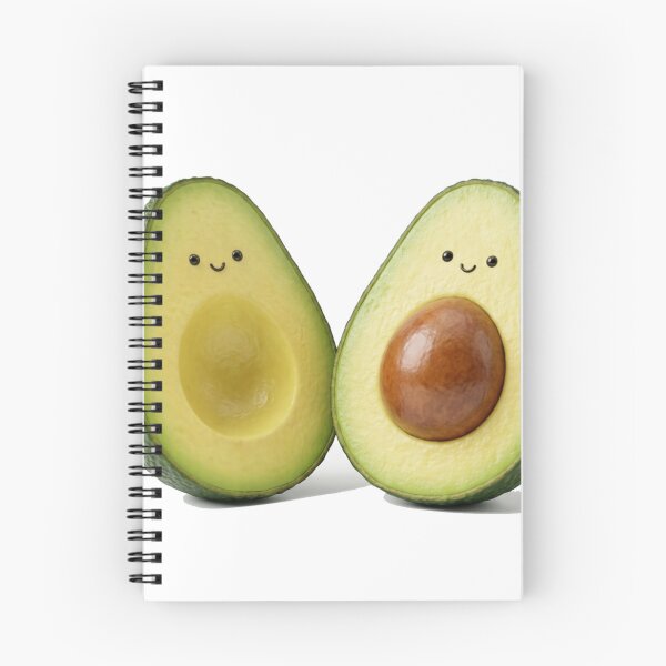 Item preview, Happy Smiling Avocado Halves Minimalist 3D designed and sold by meghnad.