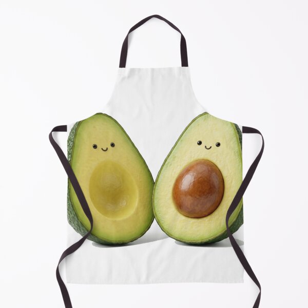 Item preview, Happy Smiling Avocado Halves Minimalist 3D designed and sold by meghnad.