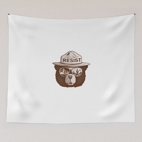 Item preview, Resist Bear Environmental Activism Conservationist Nature Advocate designed and sold by HumansStuck12.