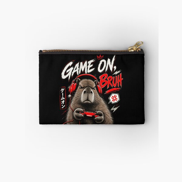 Item preview, Game On, Bruh Capybara Gamer Video Game Animal designed and sold by JonesFlora2025.