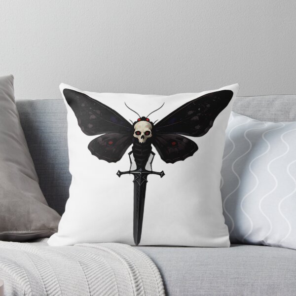 Item preview, Gothic Deaths Head Hawkmoth Claymore Sword designed and sold by IllumeInk.