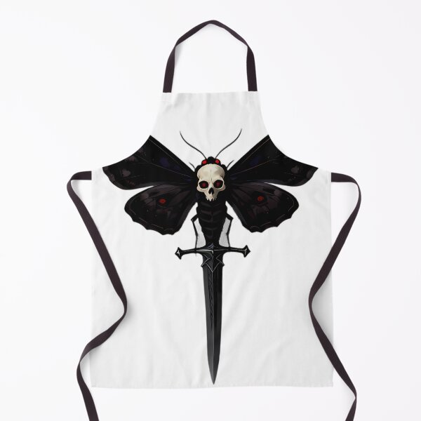 Item preview, Gothic Deaths Head Hawkmoth Claymore Sword designed and sold by IllumeInk.