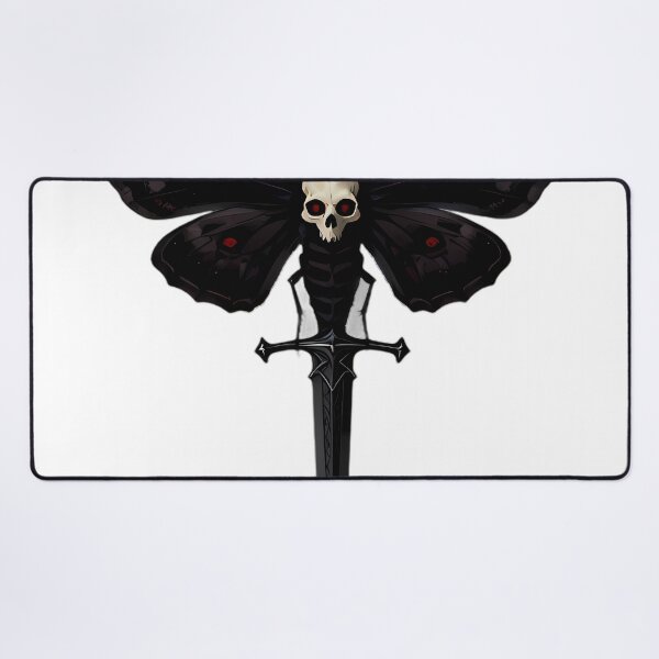 Item preview, Gothic Deaths Head Hawkmoth Claymore Sword designed and sold by IllumeInk.