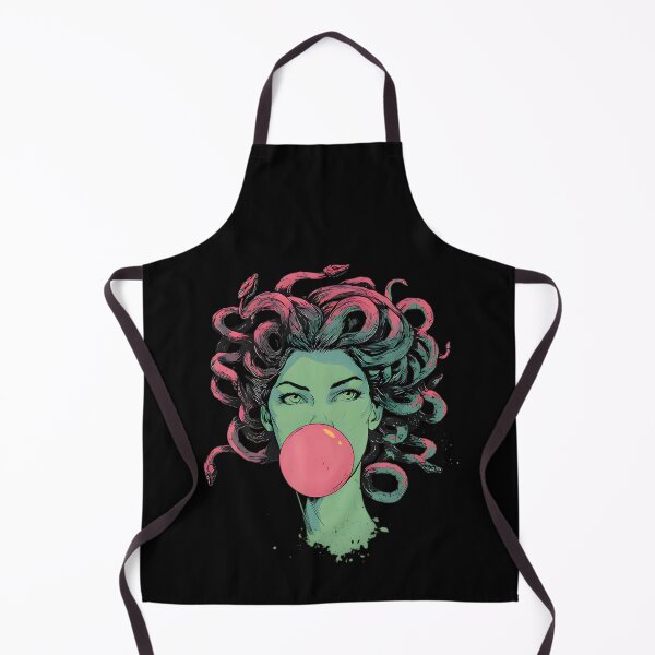 Item preview, Medusa Bubblegum Mythological Snake Hair Goddess designed and sold by SilviCarry.