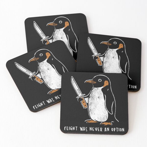 Item preview, Flight was Never an Option Funny Penguin  designed and sold by KelsterRandom.