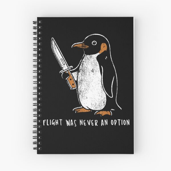 Item preview, Flight was Never an Option Funny Penguin  designed and sold by KelsterRandom.