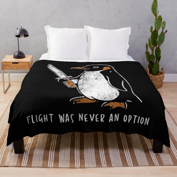 Item preview, Flight was Never an Option Funny Penguin designed and sold by KelsterRandom.