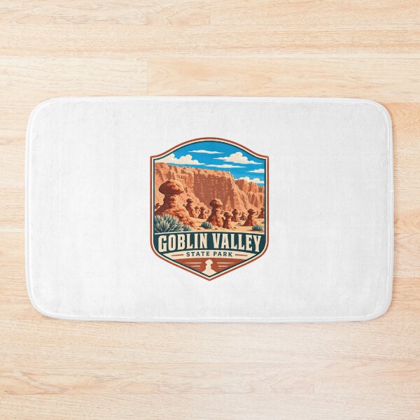 Item preview, Goblin Valley State Park Utah Hiker Travel Explorer designed and sold by Star3NowForMe.