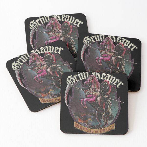 Item preview, Grim Rider Scythe Death Icon  designed and sold by TRINITYDRIGUEZ.