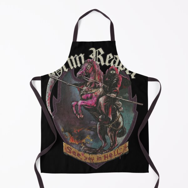 Item preview, Grim Rider Scythe Death Icon designed and sold by TRINITYDRIGUEZ.