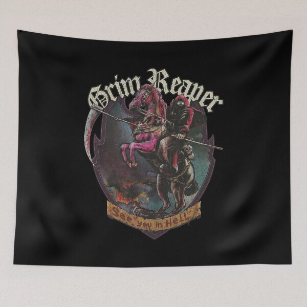 Item preview, Grim Rider Scythe Death Icon  designed and sold by TRINITYDRIGUEZ.