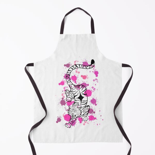 Item preview, Painted tiger designed and sold by Kelise Illustrations.