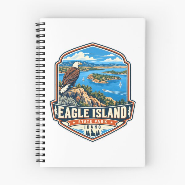 Item preview, Eagle Island State Park Idaho Travel Souvenir Nature Lover designed and sold by Star3NowForMe.