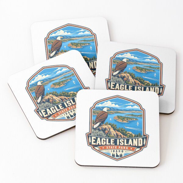 Item preview, Eagle Island State Park Idaho Travel Souvenir Nature Lover designed and sold by Star3NowForMe.