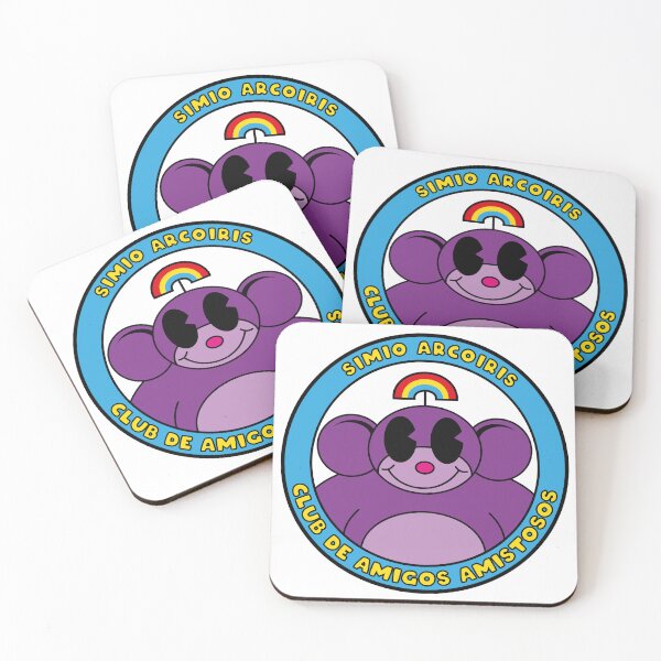 Item preview, Rainbow Apes - Purple designed and sold by chiknoax.