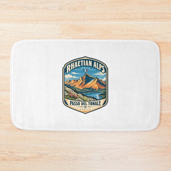 Item preview, Rhaetian Alps Italia Passo Del Tonale Italia Mountain Hiking Traveler designed and sold by Star3NowForMe.