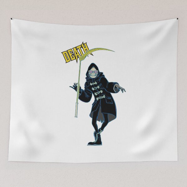 Item preview, Hip Reaper with Scythe and Heart Glasses designed and sold by TRINITYDRIGUEZ.