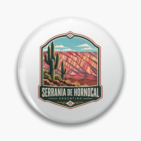 Item preview, Serranía De Hornocal Argentina Travel Landmark Mountain Landscape designed and sold by Star3NowForMe.