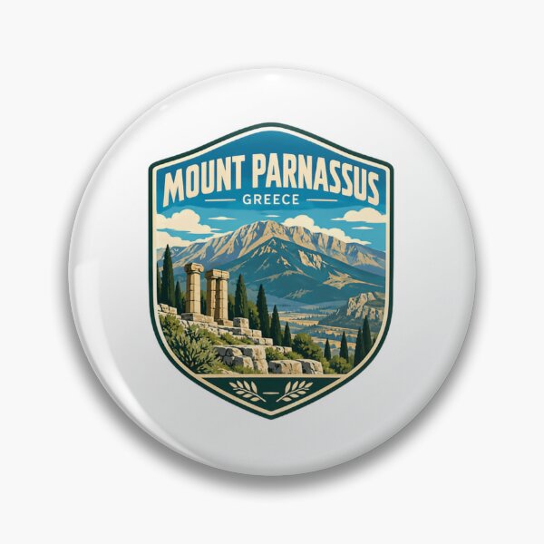 Item preview, Mount Parnassus Greece Travel Destination Landmark Souvenir designed and sold by Star3NowForMe.
