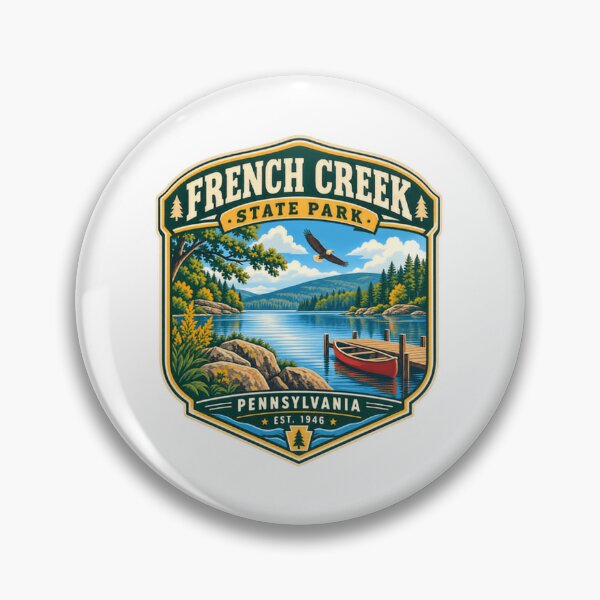 Item preview, French Creek State Park Pennsylvania Est. 1946 Outdoors Nature Visitor Souvenir designed and sold by Star3NowForMe.