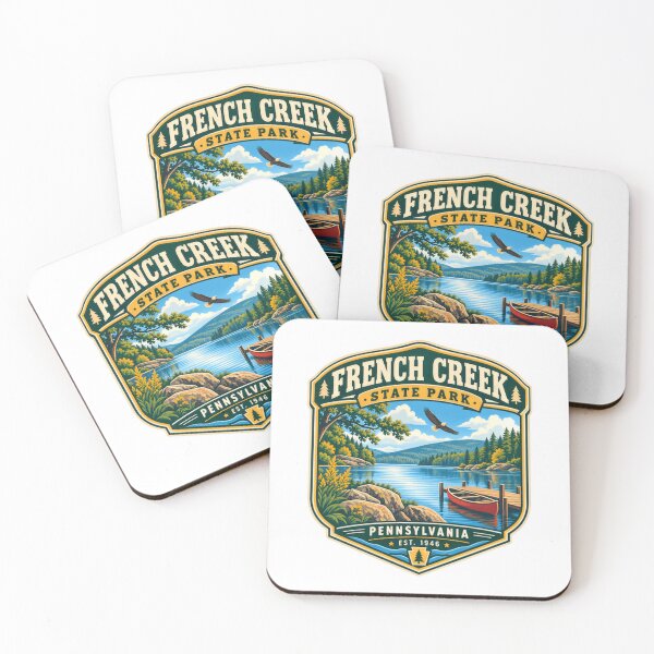 Item preview, French Creek State Park Pennsylvania Est. 1946 Outdoors Nature Visitor Souvenir designed and sold by Star3NowForMe.
