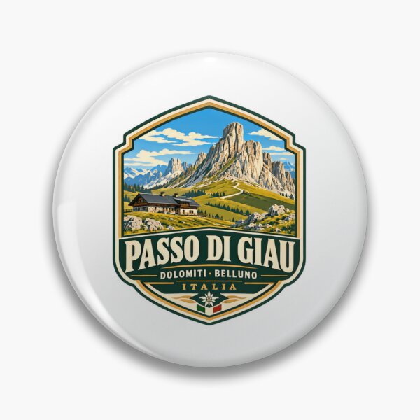 Item preview, Passo Di Giau Dolomites Belluno Italia Mountain Travel Souvenir designed and sold by Star3NowForMe.