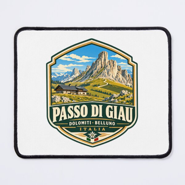Item preview, Passo Di Giau Dolomites Belluno Italia Mountain Travel Souvenir designed and sold by Star3NowForMe.