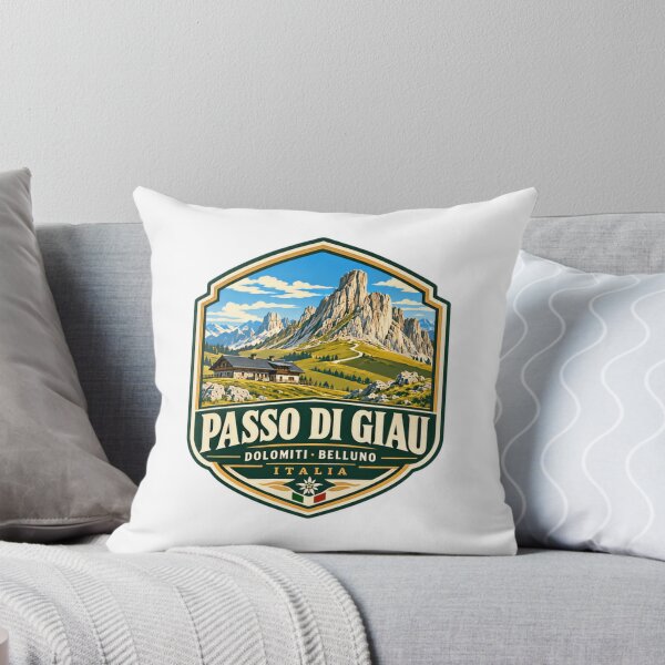 Item preview, Passo Di Giau Dolomites Belluno Italia Mountain Travel Souvenir designed and sold by Star3NowForMe.