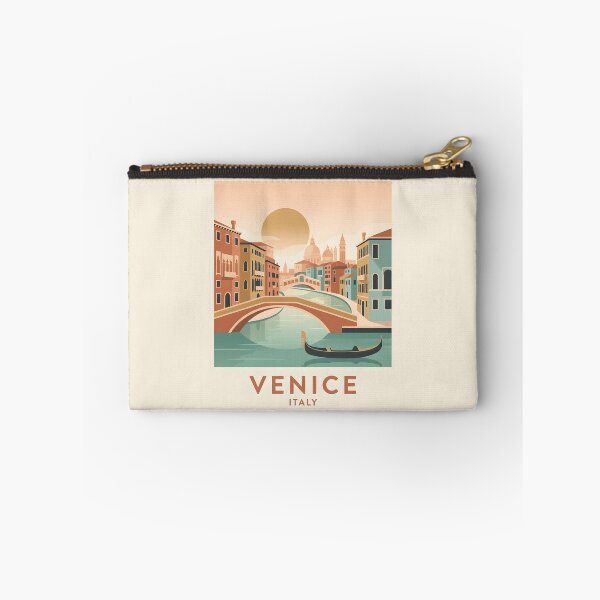 Item preview, Venice Italy Vintage Travel Poster - Minimalist Canal Art Print designed and sold by DuckOddity.