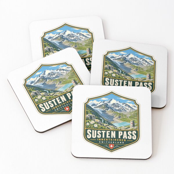 Item preview, Susten Pass Innertkirchen Switzerland Alpine Hiking Travel Souvenir designed and sold by Star3NowForMe.