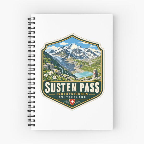 Item preview, Susten Pass Innertkirchen Switzerland Alpine Hiking Travel Souvenir designed and sold by Star3NowForMe.