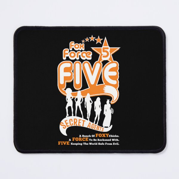 Item preview, Five Female Secret Agents Silhouettes Stars designed and sold by JoeWes.