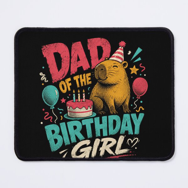 Item preview, Dad Of The Birthday Girl Capybara Father Daughter Celebration Gift designed and sold by JonesFlora2025.