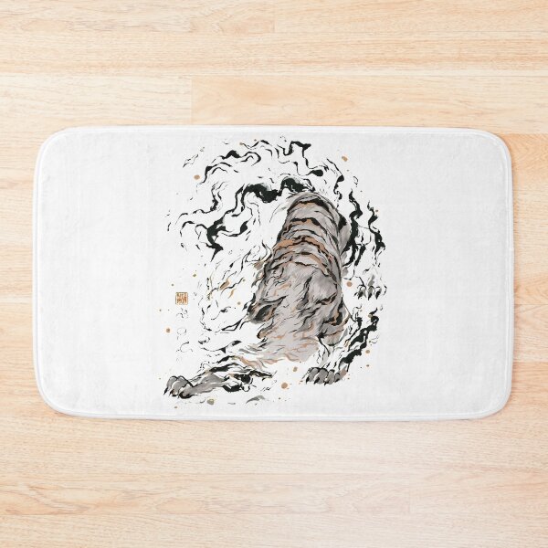 Item preview, Ink Wash Tiger Muscle Tee designed and sold by KesarHosaka95.
