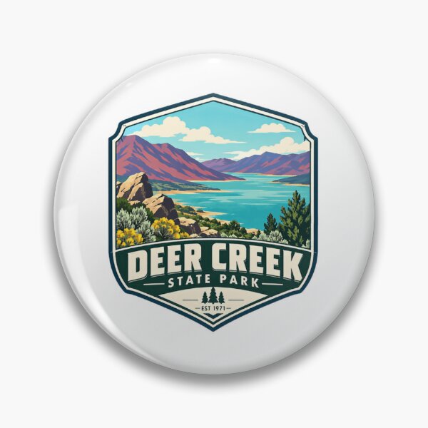 Item preview, Deer Creek State Park Outdoors Traveler Souvenir Hiking Camping Nature Enthusiast designed and sold by Star3NowForMe.