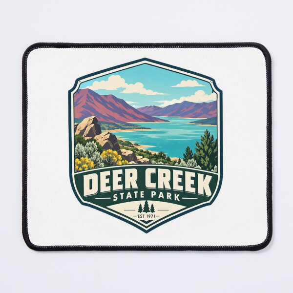 Item preview, Deer Creek State Park Outdoors Traveler Souvenir Hiking Camping Nature Enthusiast designed and sold by Star3NowForMe.