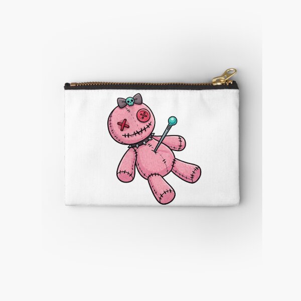 Item preview, Pastel Goth Voodoo Doll - Cute Creepy Stitched Plushie designed and sold by anuggra.