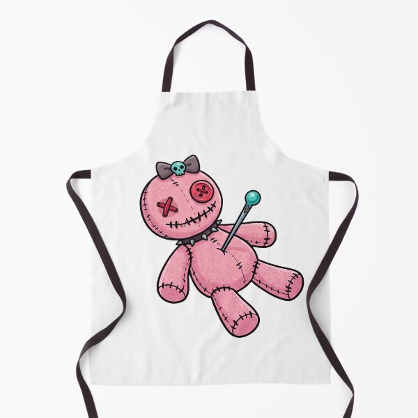 Aperçu de l'œuvre Poupée vaudou pastel gothique - Peluche cousue mignonne et effrayante créée et vendue par anuggra.
