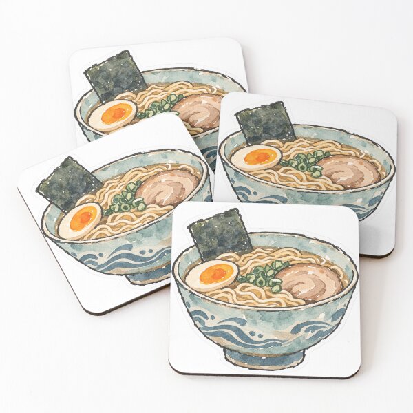 Item preview, Bowl of Comfort, Watercolor Ramen designed and sold by Jessie's Palette.