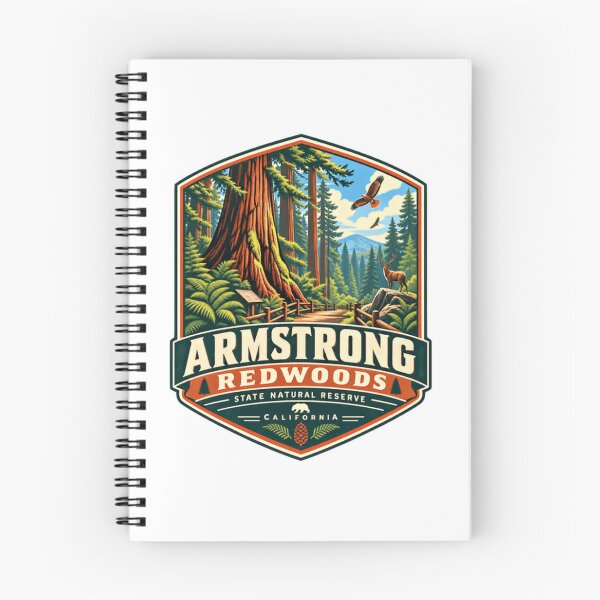 Item preview, Armstrong Redwoods State Natural Reserve California Nature Park Souvenir designed and sold by Star3NowForMe.