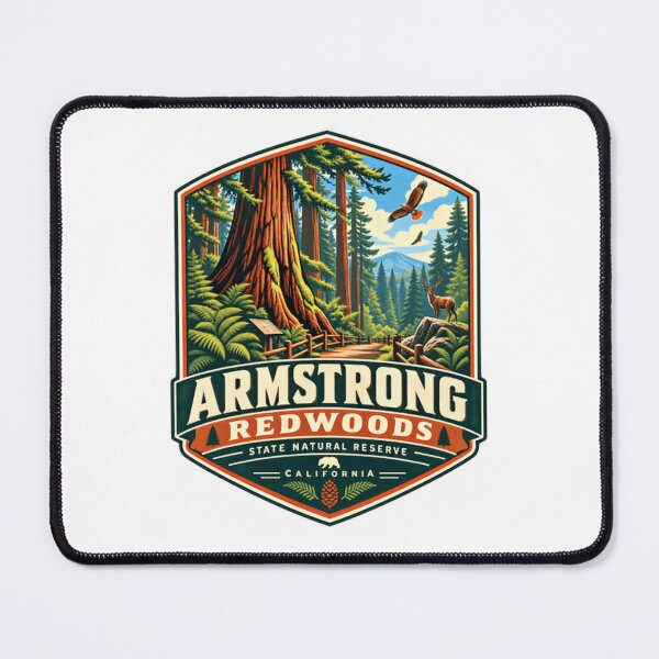 Item preview, Armstrong Redwoods State Natural Reserve California Nature Park Souvenir designed and sold by Star3NowForMe.