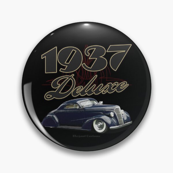 Item preview, 1937 Deluxe Coupe with text - Lowrider, Kustom, Hot Rod, Muscle Car designed and sold by Elegant Customs.